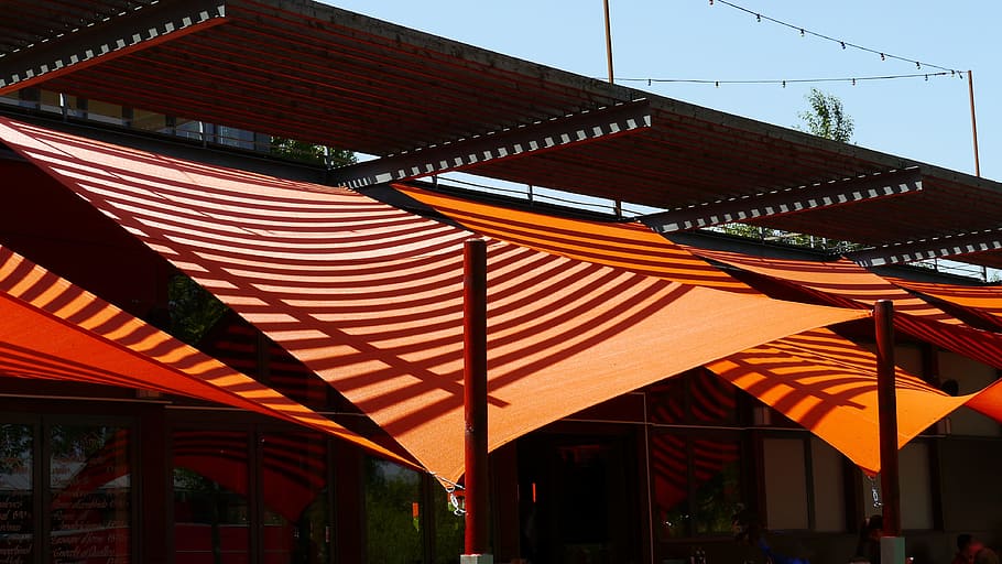 shade sail awning